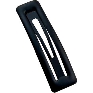 黑色钢夹碎发前额刘海一字侧边夹发夹子头饰头发卡子女bb夹高级感