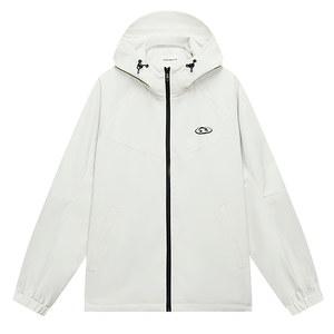 美特斯邦威夹克男2026春季新款时尚潮流印花宽松休闲舒适连帽外套