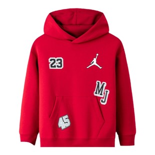 Jordan儿童装男童卫衣2026春季新品中大童运动上衣春装JD2412064
