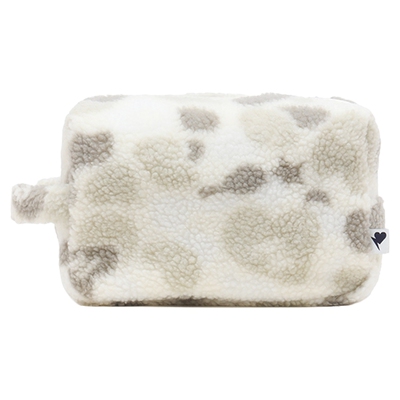 APEE迷彩毛绒迷你手拿小包