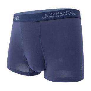 七匹狼莫代尔男士内裤冰丝平角裤无痕透气平角裤男生宽松运动夏季