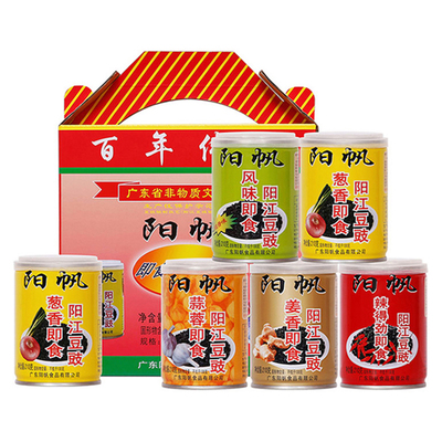 易拉罐礼盒1260克阳光特产豆鼓酱