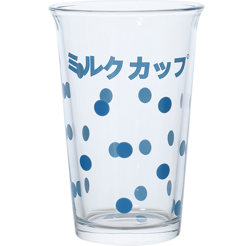 肆月 家用牛奶燕麦饮料饮品奶茶豆浆杯子透明玻璃咖啡杯ins风水杯