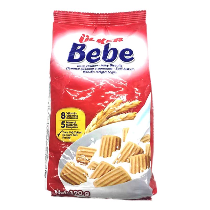 优客Bebe宝贝牛奶饼干190g/400g
