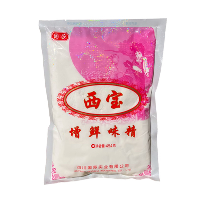 西宝增鲜粉末味精454g/袋无盐