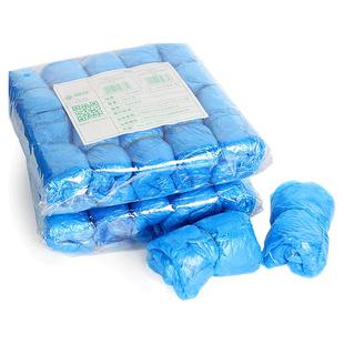 靓涤一次性鞋套家用加厚耐磨雨天防水学生居家样板房室内男女脚套