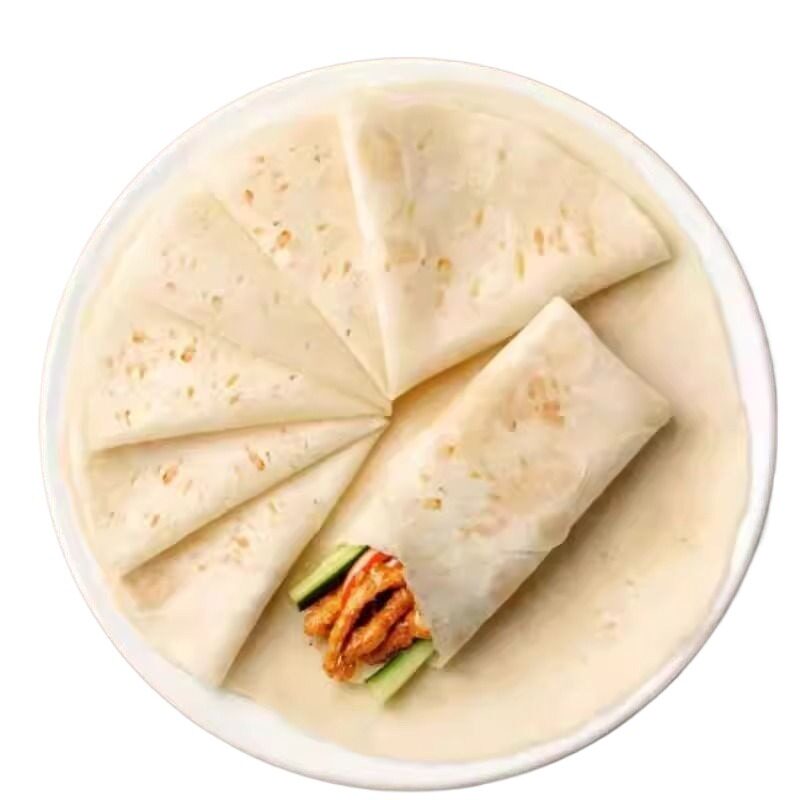 铁棍山药春饼手工烫面烙馍卷饼