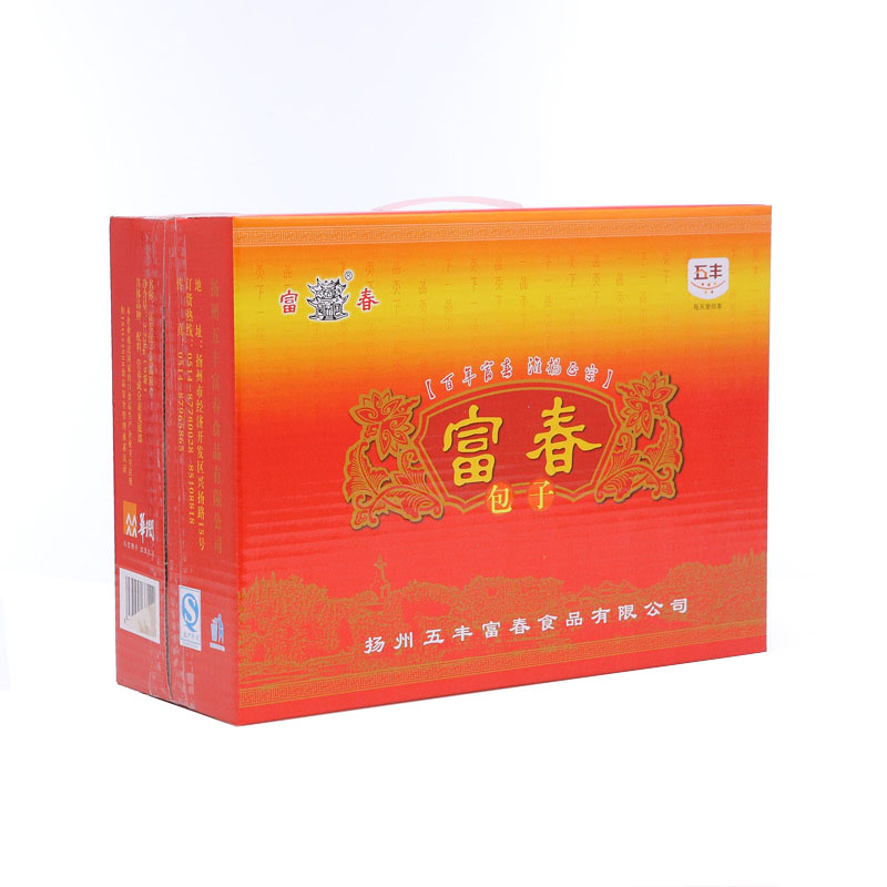 扬州特产富春包子礼盒早餐速食