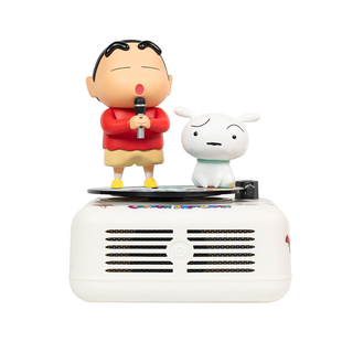 蜡笔小新蓝牙音响可爱唱片复古音箱无线送闺蜜男女生情人节礼物