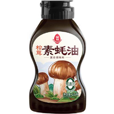 莲花素蚝油提鲜挤压瓶调味品235g