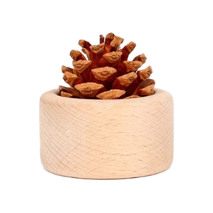 扩香木松果家用无火香薰精油花露水卧室内持久摆件扩香器车载挥发