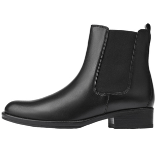 Gabor德国嘉步31600靴子 时尚经典光面休闲切尔西靴