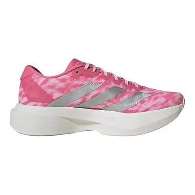 Adidas/阿迪达斯正品AdizeroEvoSL新款女经典粉银色跑步鞋KI6932