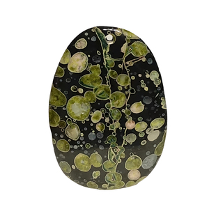 天然原矿梅花玉平安扣吊坠