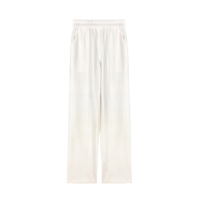 阔腿神裤空气裤白色长裤