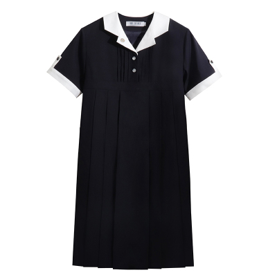 栗下町盛夏服卡奶裙水手服套装