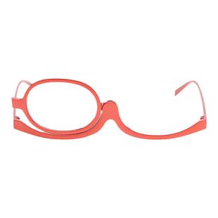 化妆老花眼镜单镜片左右旋转单边眼镜多功能架时尚可配近视度数