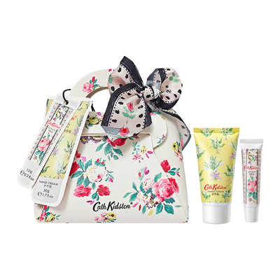 CATHKIDSTON碎花包手霜唇油套装