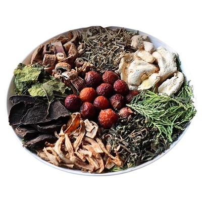 侧柏叶制何首乌干姜皂角无患子中药材粉皂荚洗发水中草药包洗头包