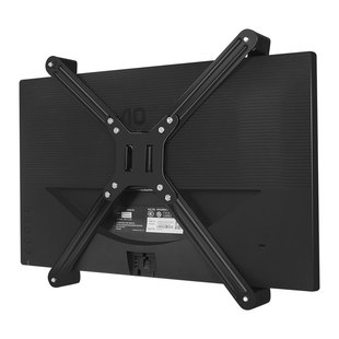 无孔显示器支架电脑屏幕无背孔两孔底座连接器VESA安装螺丝孔贴