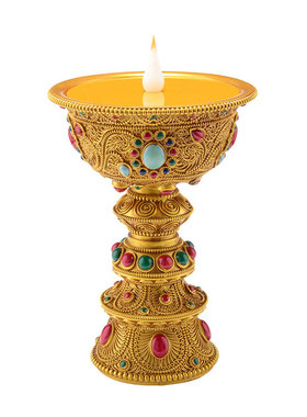 电子酥油灯灯座灯盏长明灯