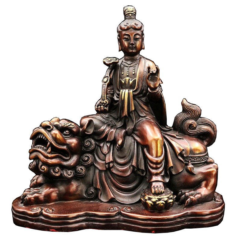 黄铜佛具用品台湾祥狮纯铜佛像