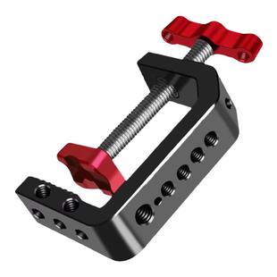 摄影大力C型夹大号桌面固定夹手机支架蟹钳夹子相机云台U型夹具座