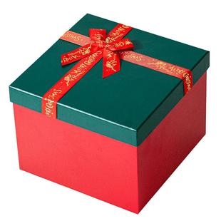 圣诞礼盒空盒平安果包装盒圣诞糖果礼盒送女友苹果盒礼品盒高级感