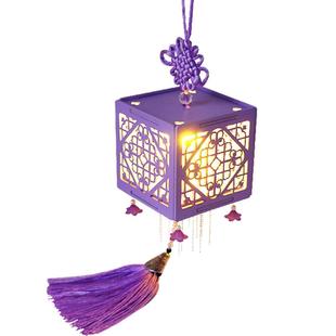 福利-古风元宵新年春节灯笼手工diy小夜灯中式宫灯送女友闺蜜礼品