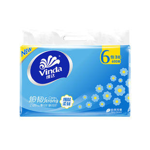 维达抽纸细韧纸巾纸抽3层100抽6包1提S码餐巾纸面巾纸抽官方正品