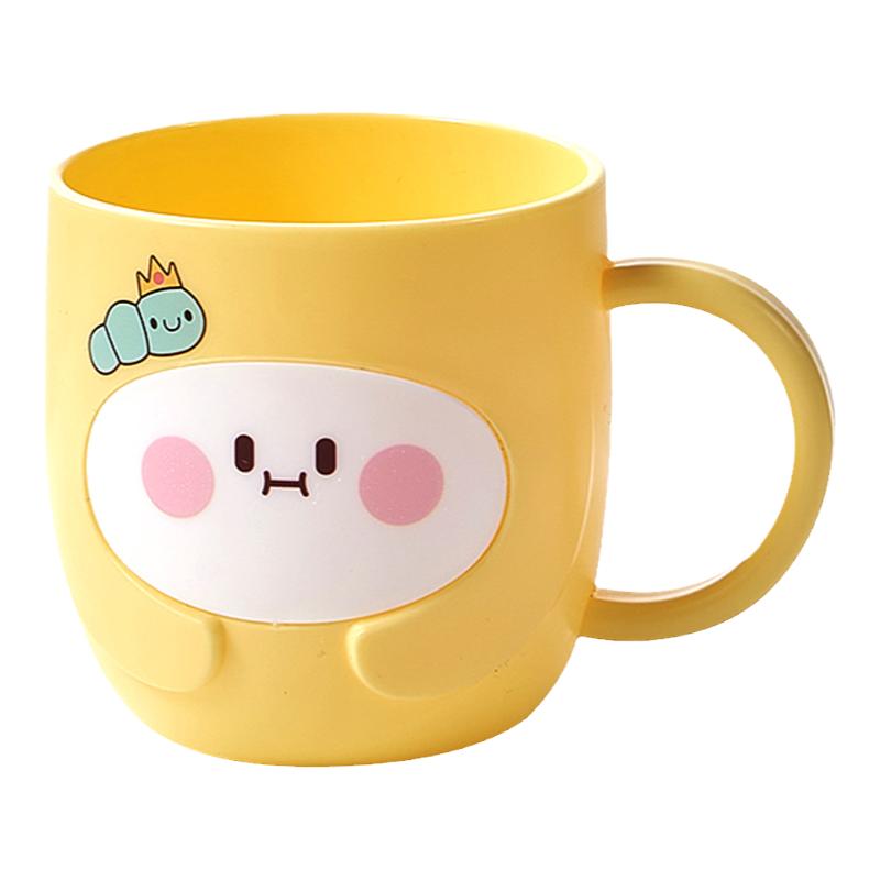 塑料卡通可爱学生简约家用漱口杯
