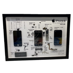 手机拆解相框iphone标本拆机装裱框旧苹果手机裱框数码收藏展示框