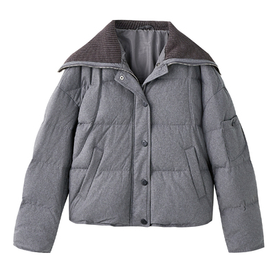 巨好看的短款羽绒服宽松保暖外套