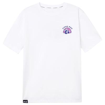 骆驼熊猫户外速干T恤男女夏季新款凉感透气圆领休闲防晒运动短袖