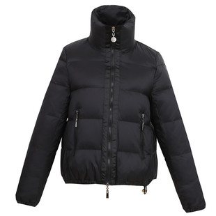 短款羽绒服女士2024年新款冬季轻便立领夹克小个子轻薄白鸭绒外套