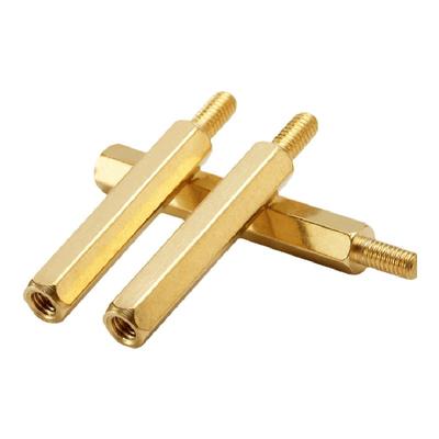 单头六角铜柱螺柱支撑柱隔离柱