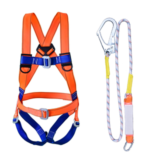 新国标欧式全身五点式高空作业安全带建筑施工保险带防坠落安全带