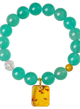 宫里上新正品天河石水晶手串