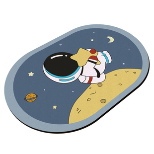 硅藻泥吸水软垫浴室卫生间门口脚垫防滑地垫洗手间厕所小地毯家用