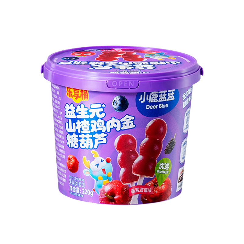 小鹿蓝蓝益生元山楂鸡内金糖葫芦