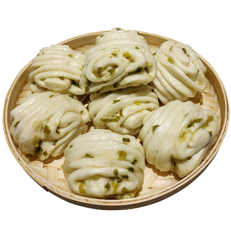 葱油小花卷咸味北方馒头