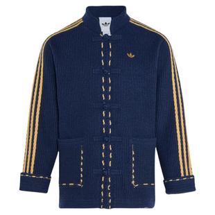 Adidas阿迪达斯三叶草CNY新年中式盘扣男女针织夹克外套KR5064