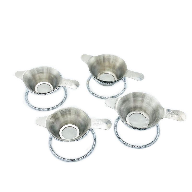 茶水过滤器茶渣分离器不锈钢漏网茶漏支架功夫茶具配件泡茶隔304