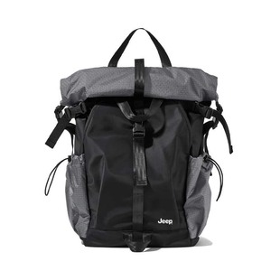 JEEP轻便机能双肩包男大容量旅行背包户外运动登山包大学生休闲包