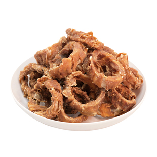 宠拾月狗狗零食风干鸡鸭肉干绕牛喉管宠物泰迪柯基小型犬幼犬磨牙