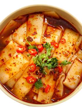 甘肃特产静宁流汁宽粉当地速食