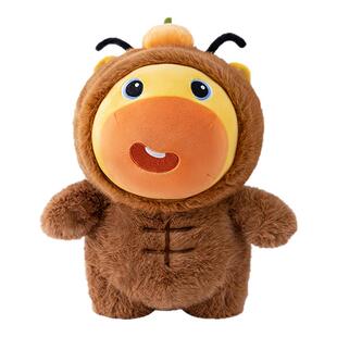 多爱正版水豚噜噜毛绒玩具创意搞怪蟑螂豚鼠玩偶联名周边公仔礼物