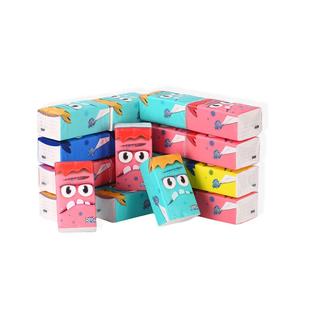 大海怪纸巾20包抽纸整箱抽5层90抽整箱实惠装无香优等品干湿两用