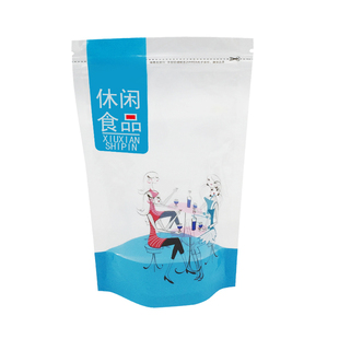 休闲食品包装袋 糖果饼干小馒头试吃零食蜜饯烘焙卡通自封立袋子