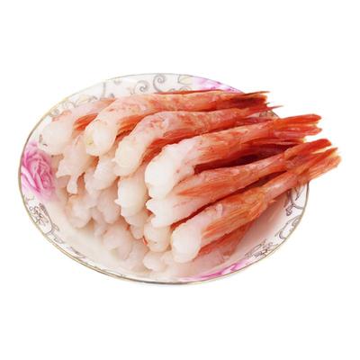 北京闪送 30只1板  去头虾 新鲜北极甜虾  去壳寿司虾刺身现货